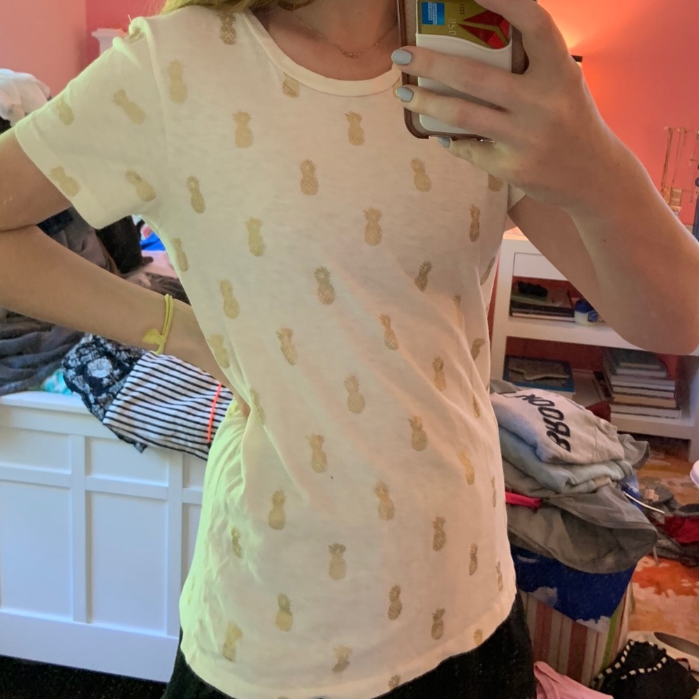 J.Crew Pineapple t-shirt